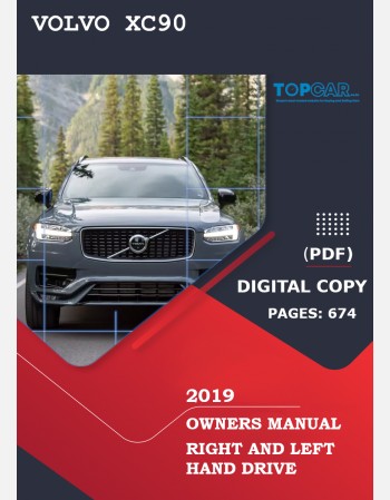2019 volvo xc90 owners manual lhd&rhd